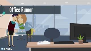 English Conversation Lesson 4:  Office Rumor