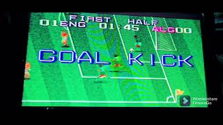 Tecmo World Cup on the Mega Drive🎮