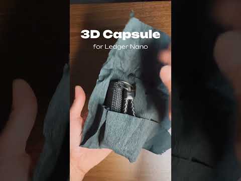 Чехол капсула для Ledger Nano X - фото 1 - id-p2348974671