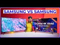 Samsung Crystal iSmart [2023] Cue60 vs Samsung Crystal Vivid [2024] Due70 🔥 Full Comparison