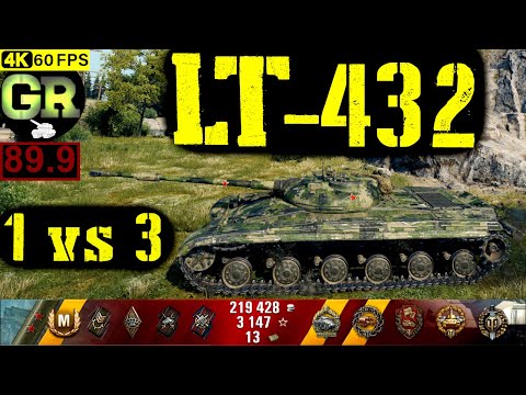 90_World of Tanks LT-432 WoT Replay - 8 Kills 5.8K DMG(Patch 1.4.0)