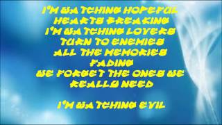 Trapt -  Living In The Eye Of The Storm (Lyrics )