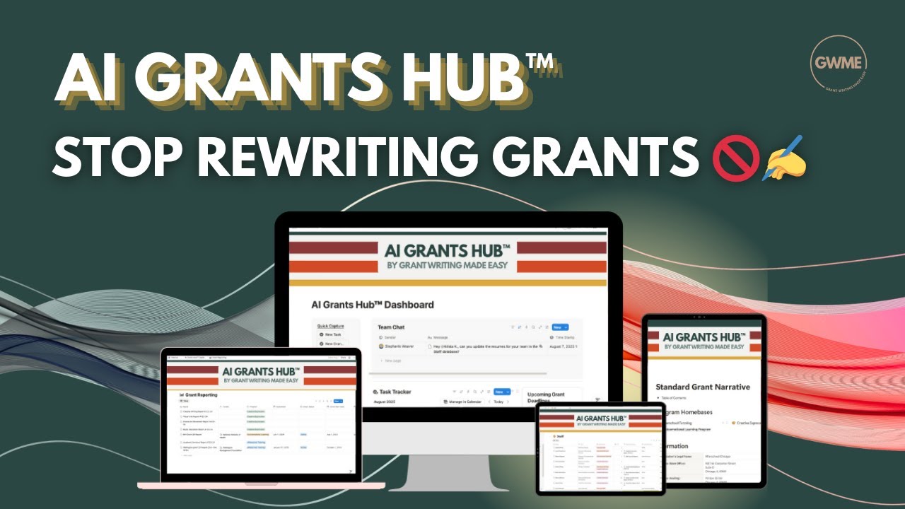 The Grant Archive: AI-Powered Tool for Smarter Grant Writing | AI Grants Hub™