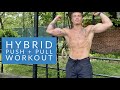 HYBRID BACK AND SHOULDERS WORKOUT | CALISTHENICS X GYMNASTIC RINGS X WEIGHTS