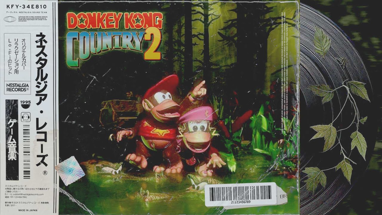 Chill with Diddy and Dixie: Donkey Kong Country 2 Lo-Fi Beats 🎵✨