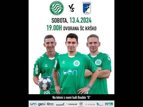 22.KROG - 1.B DRL - MOŠKI (2023/24): RK KRŠKO : ŠD MOKERC - KIG [PRENOS]