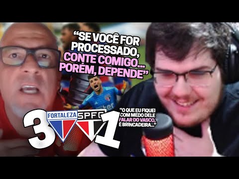 CASIMIRO REAGE AO BAROLO APÓS ELIMINAÇÃO DO SÃO PAULO NA COPA DO BRASIL 2021| Cortes do Casimito