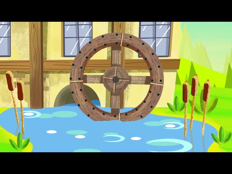 🌊 Na Potoku Vrti Se Maleni Mlin - Vesela Dječja Pjesma | Naša Igraonica 🎶