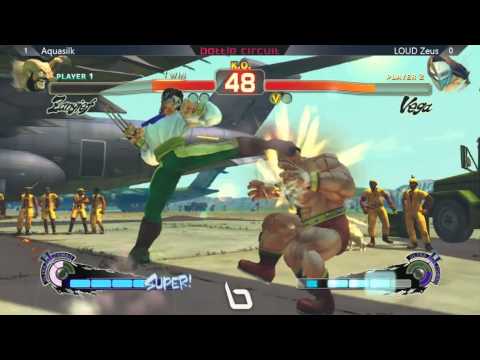 SSF4AE @ NLBC #28 - Aquasilk (Zangief) vs LOUD Zeus (Vega)