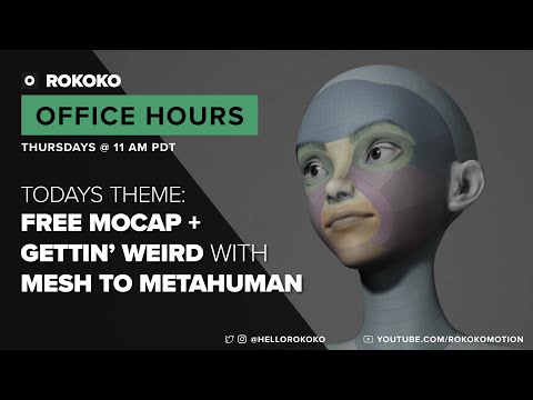 Exploring the New Mesh to Metahuman Feature I Office Hours