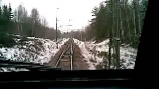 preview picture of video 'Cab ride in a DB Schenker EG-locomotive'