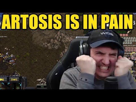 Artosis messed up his hotkeys and he FEELS it