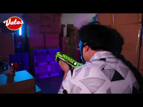 VATOS Rechargeable Laser Tag Guns Set  4 Player Pack