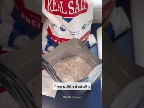 How to preserve salt for storage