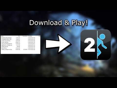 How to Download & Play The Portal 2 Beta Leak Maps in 2024!