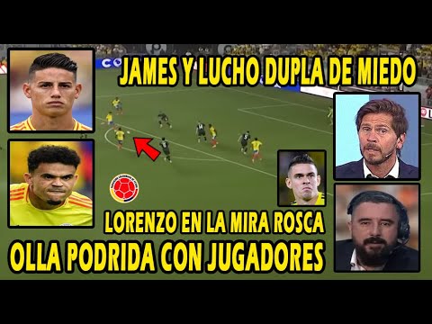 PRENSA MUNDIAL¡¡ COLOMBIA AFINADA JAMES RODRIGUEZ Y LUIS DIAZ BRUTAL LORENZO AMAÑO 