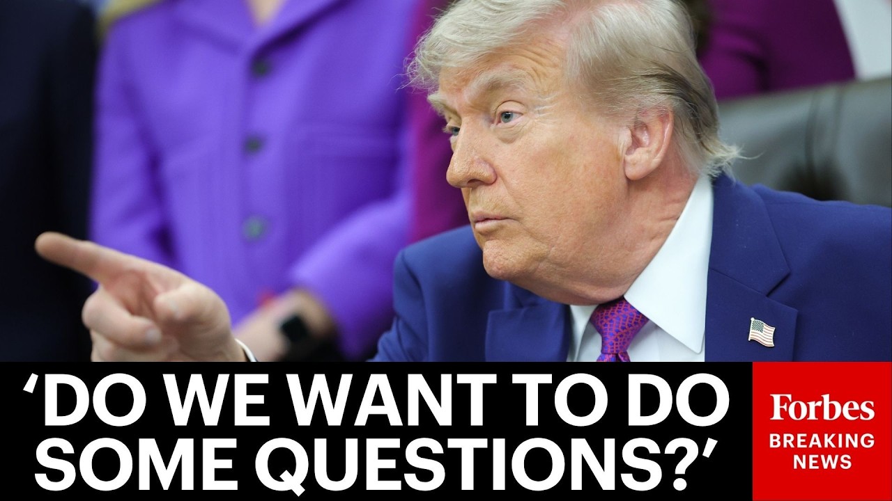 Video | BREAKING: Trump Takes Question After Question From Press After Announcing New Deal With Iran