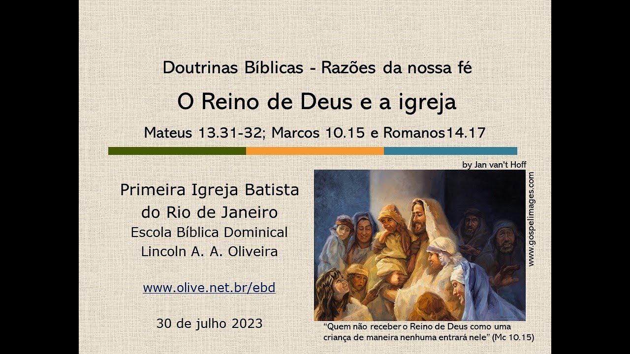 O reino de Deus e a igreja