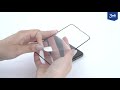 LCD apsauginis stikliukas 3mk Hard Glass Max Lite Apple iPhone 14 Pro juodas