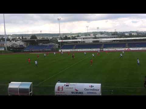 CFA 3e journée Entente SSG-Beauvais frappe D.Kone au dessus 19e