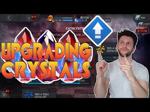 150+  Upgrading Crystals Opening [Marvel Contest of Champions]