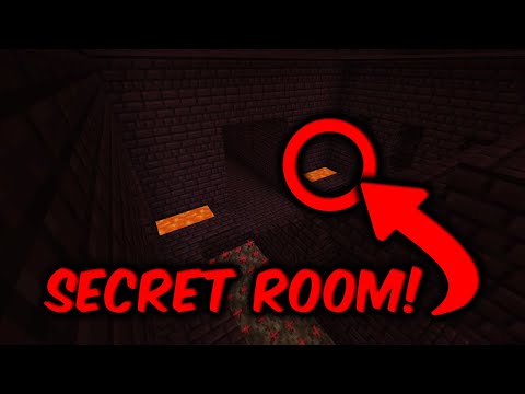 EPIC Minecraft Nether Fortress Secret Room!