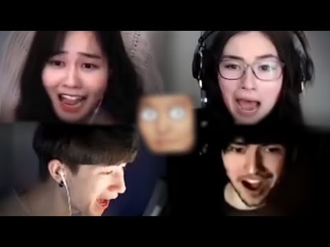 streamer house at night