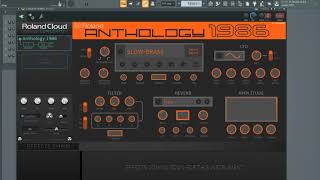 Video thumbnail for ROLAND ANTHOLOGY 1986 by VST'S SOUNDS