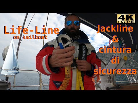 Navigare in sicurezzaa LIFE LINE - jackline - come installare linea di sicurezza in barca a vela