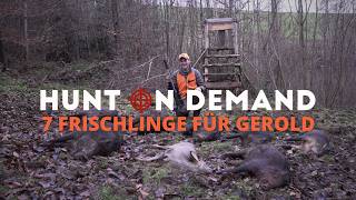 7 Frischlinge für Gerold 🐗 von @hunterbrothersofficial