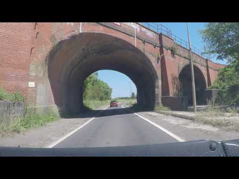 England by Road - A420 Swindon to Faringdon passing Shrivenham
