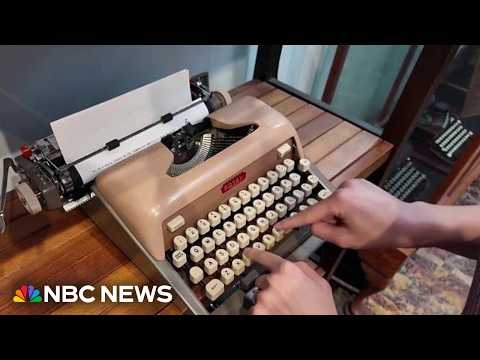 Why typewriters are making a comeback