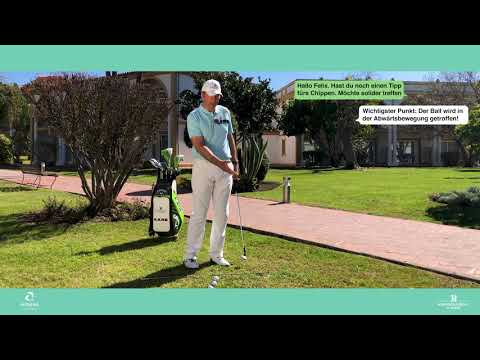 Chippen Schlägerkopf flach durchschwingen