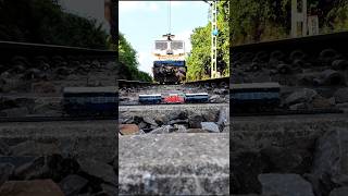 Real Train vs Miniature Train on Track | Unexpected Encounter Diorama
