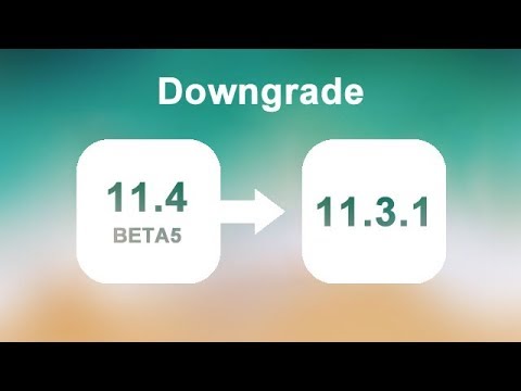 iOS 11.4 Beta Downgrade to iOS 11.3 - No Data Loss
