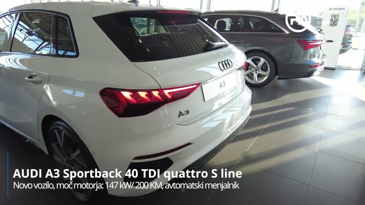 Audi A3 Sportback 40 TDI quattro S line