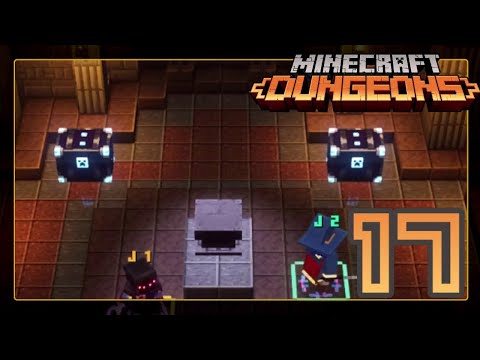 Serac et Kono -  Infinite Obsidian Chests!  - Minecraft Dungeons CO-OP EP17
