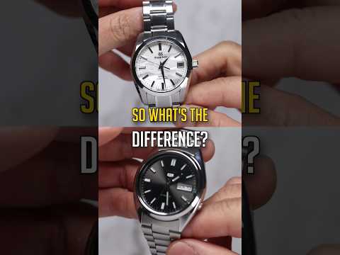 $150 Seiko 5 vs. $7,000 Grand Seiko: What's the difference?