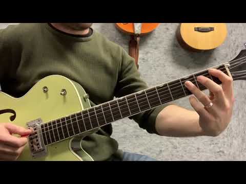 Psychobilly Guitar Tutorial - Hot Rod Vampires (Demented Are Go) 🧛‍♂️ 🔥