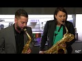 h2 saxophone quartet plays Paquito D'Rivera's A Farewell Mambo