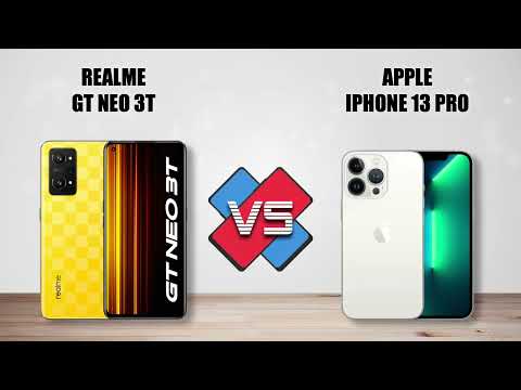 REALME GT NEO 3T vs APPLE IPHONE 13 PRO - Full specs comparison