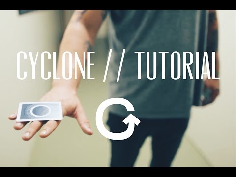 CYCLONE // TUTORIAL (Card flick & Magic trick)