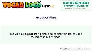 Video thumbnail for exaggerating