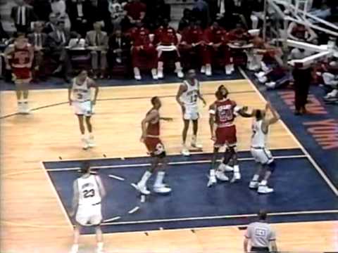 Michael Jordan: 34 pts vs Knicks 4/4/91