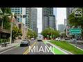 Miami Florida City Drive 4K Magic City Driving Tour