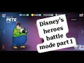 All Disney Heroes Battle Mode Characters 2023