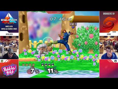 Equinox Ember - Melee Singles - Pools - Alpha Dash vs Phoenix Kyran