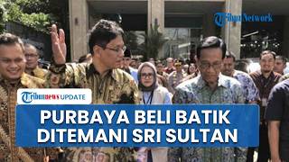 Momen Menkeu Purbaya Belanja Batik di Jogja, Sri Sultan Temani Pakaikan Kancing Baju & Tawar Barang