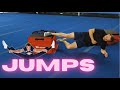 Cheerleading jump drills to clean up the LANDING
