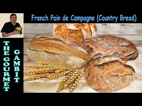 French Pain de Campagne «Country Bread»